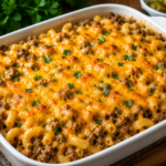 Cheeseburger Pasta Casserole