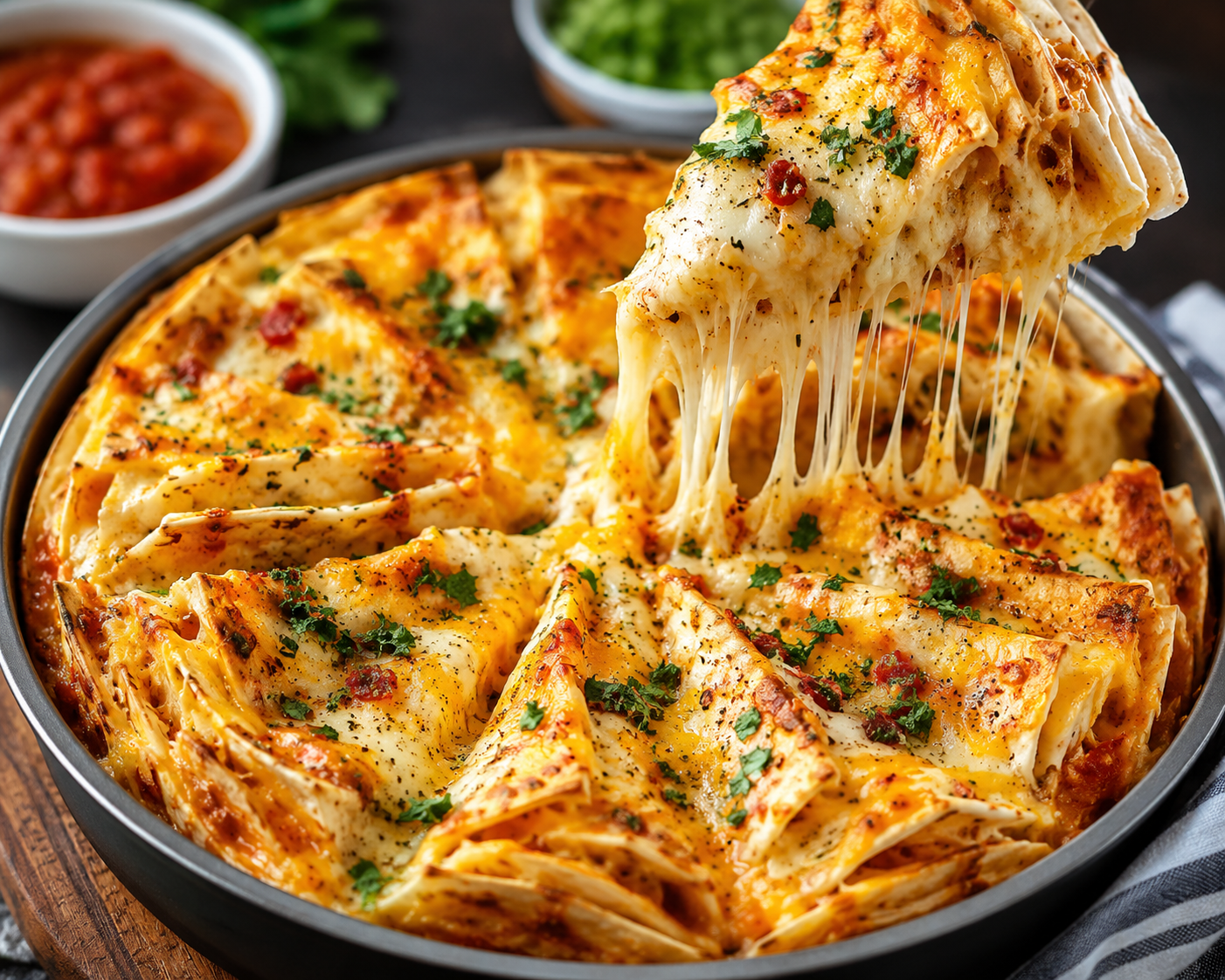 Tortilla Pull-Apart Bread