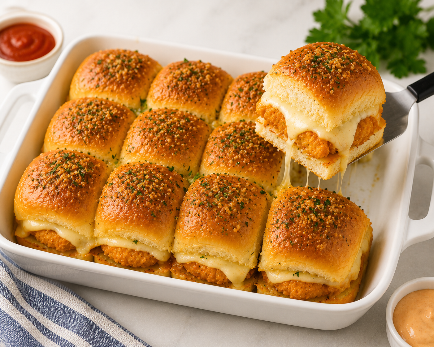 Chicken Nugget Sliders