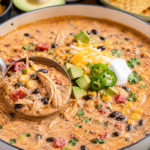 Easy Creamy Chicken Taco Soup