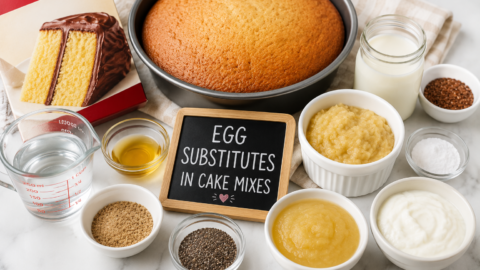 Egg Substitutes in Cake Mixes