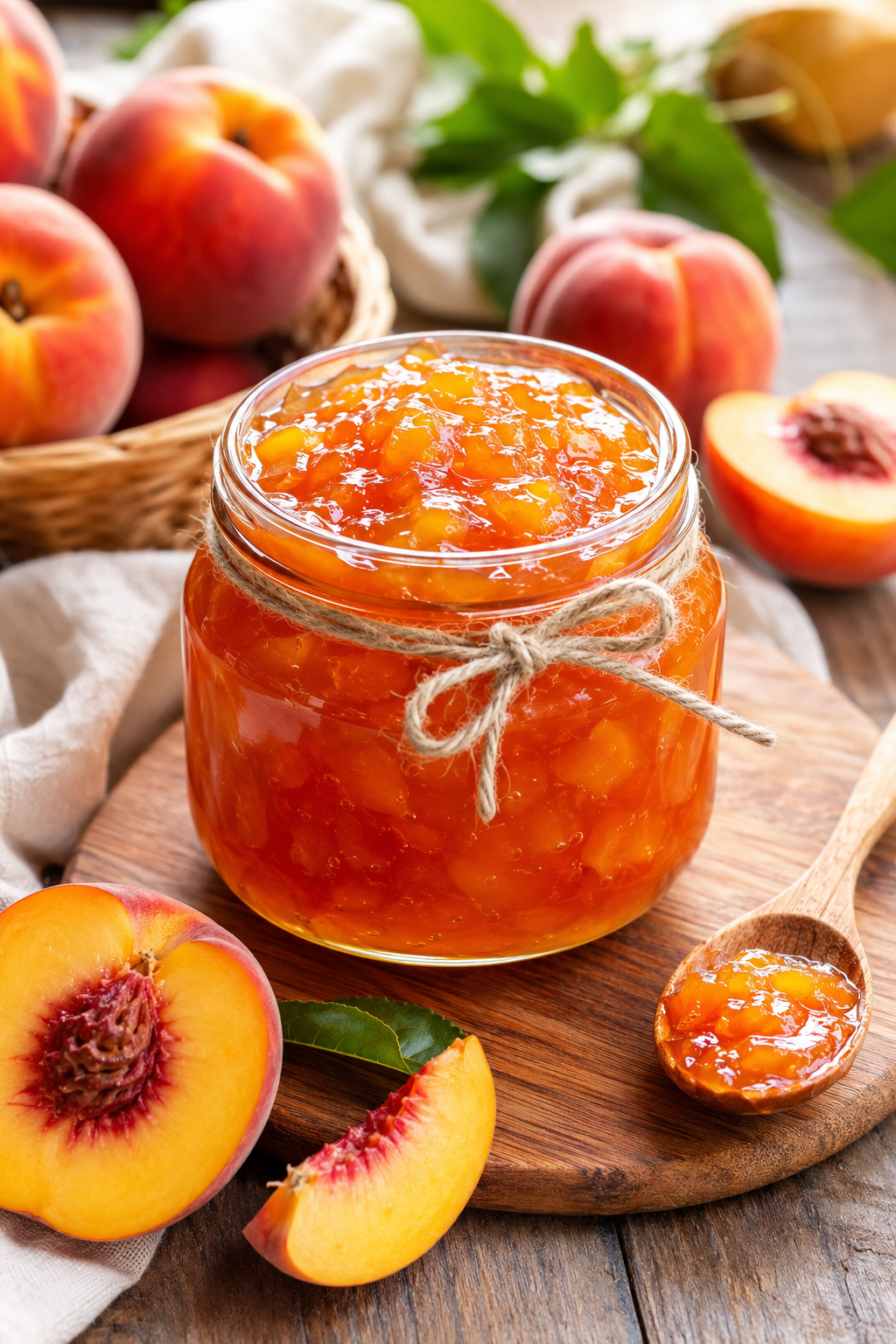 Homemade Peach Jam Recipe