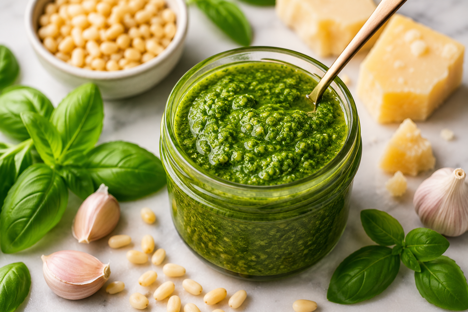 Homemade Pesto Recipe