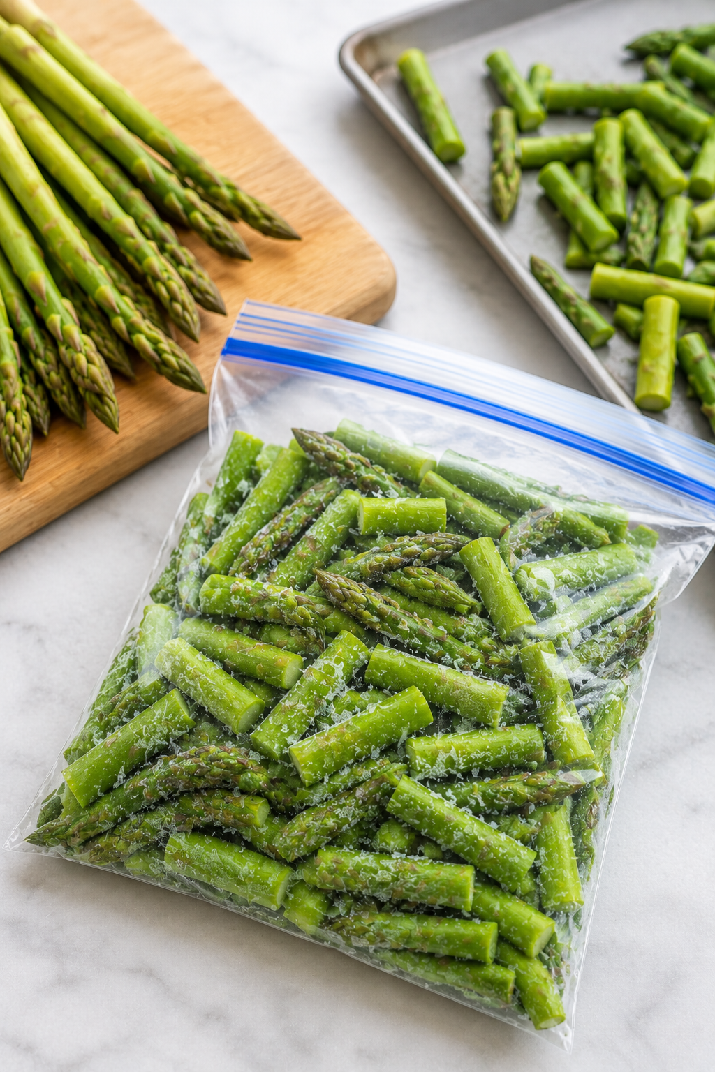 How to Freeze Asparagus Without Blanching