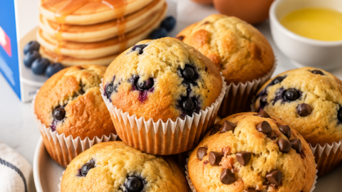 How to Make Muffins with Pancake Mix