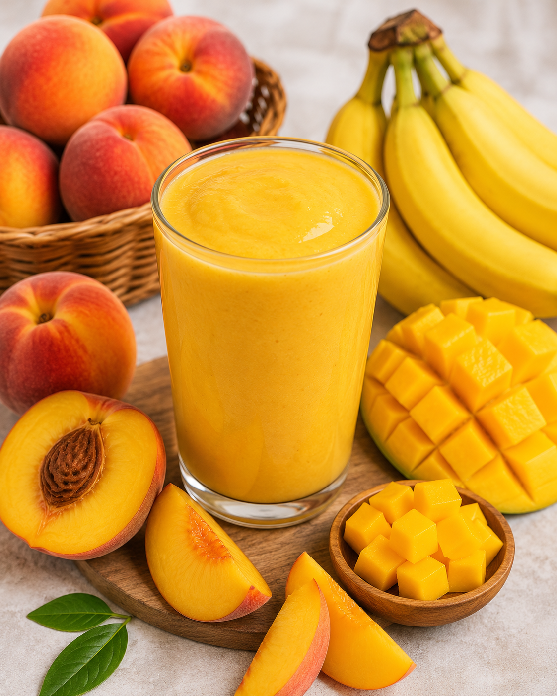 Peach Mango Smoothie