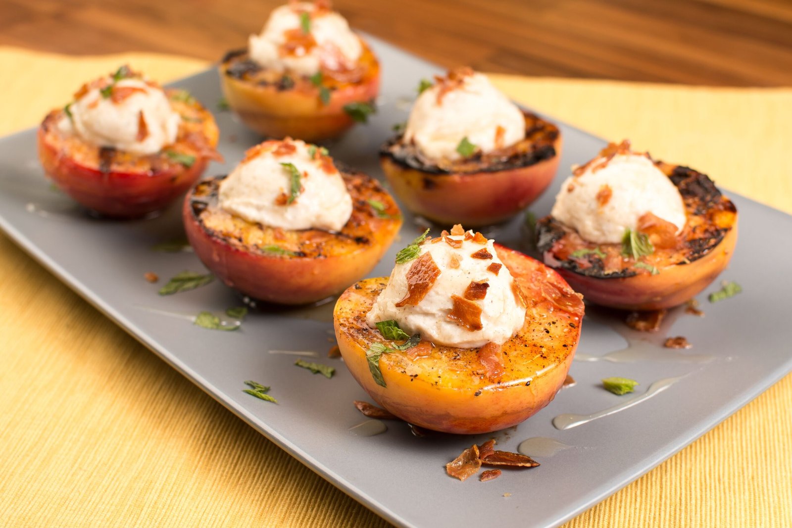 Grilled Peaches Recipe