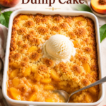 Peach Dump Cake