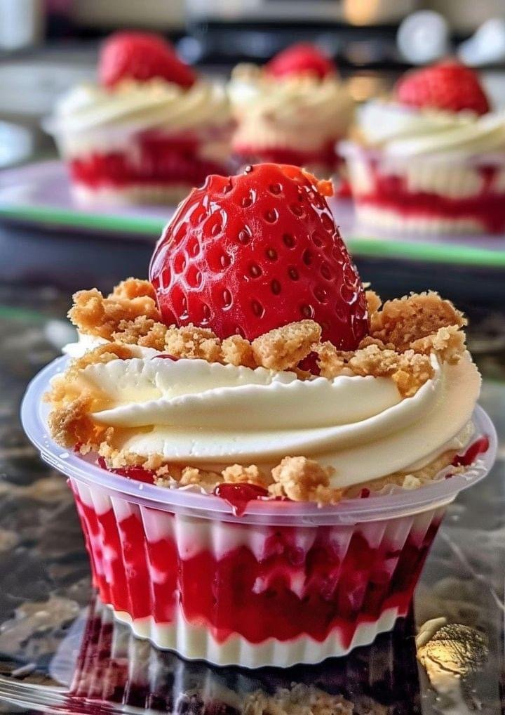 Creamy Cheesecake Cups