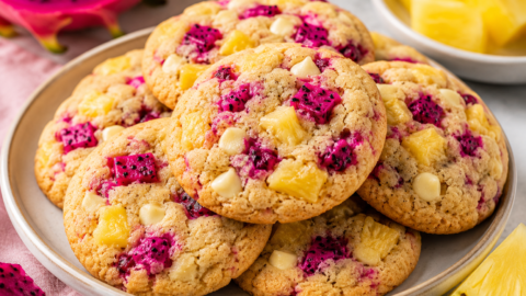 Ananas Dragon Cookies