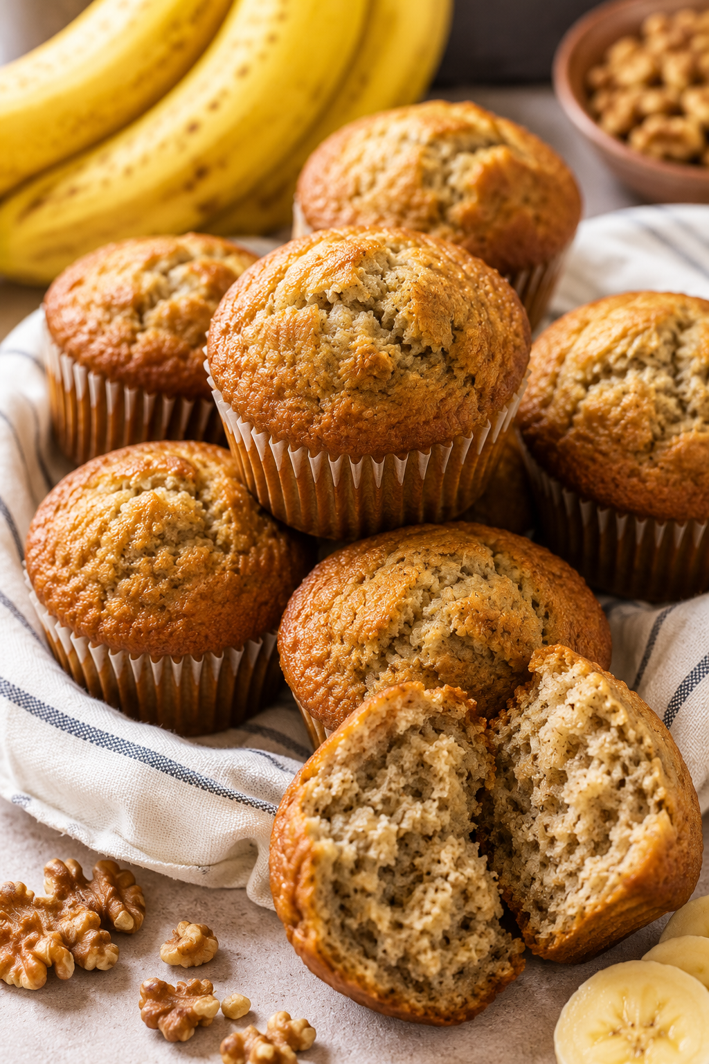 Banana Bread Muffins