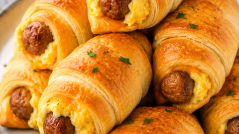 Breakfast Pigs in a Blanket