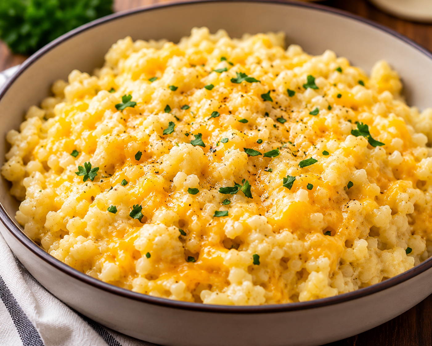 Cheesy Cauliflower Rice