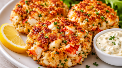 Crispy Lobster Cakes Recipe