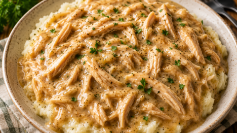 Crockpot Chicken and Gravy