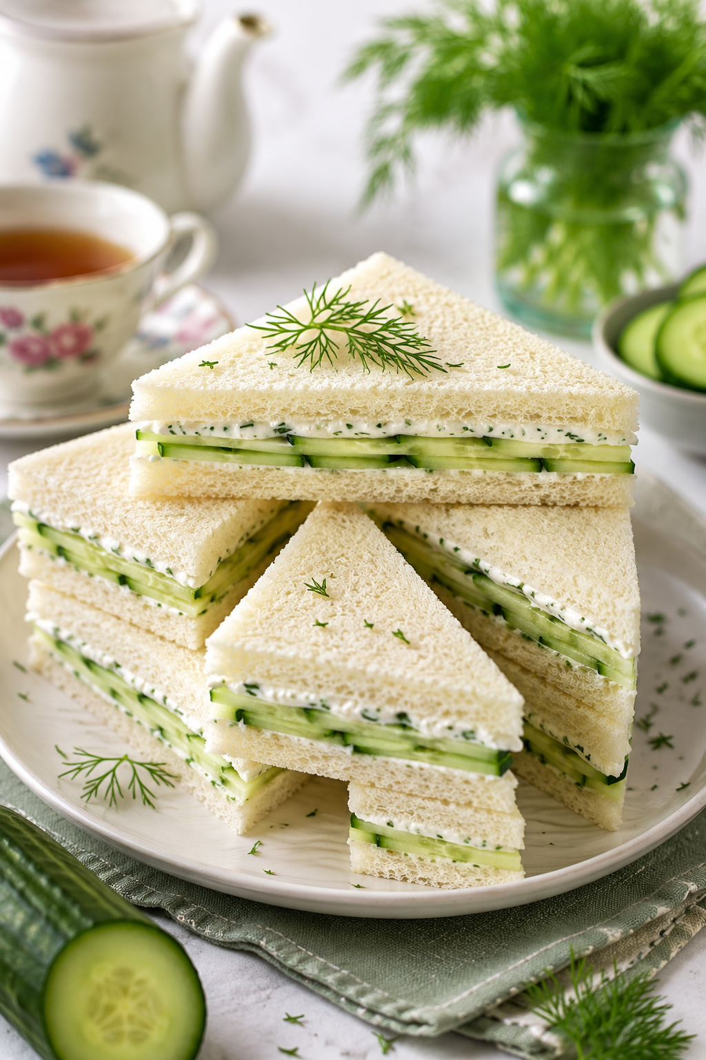 Cucumber Sandwiches Recipe