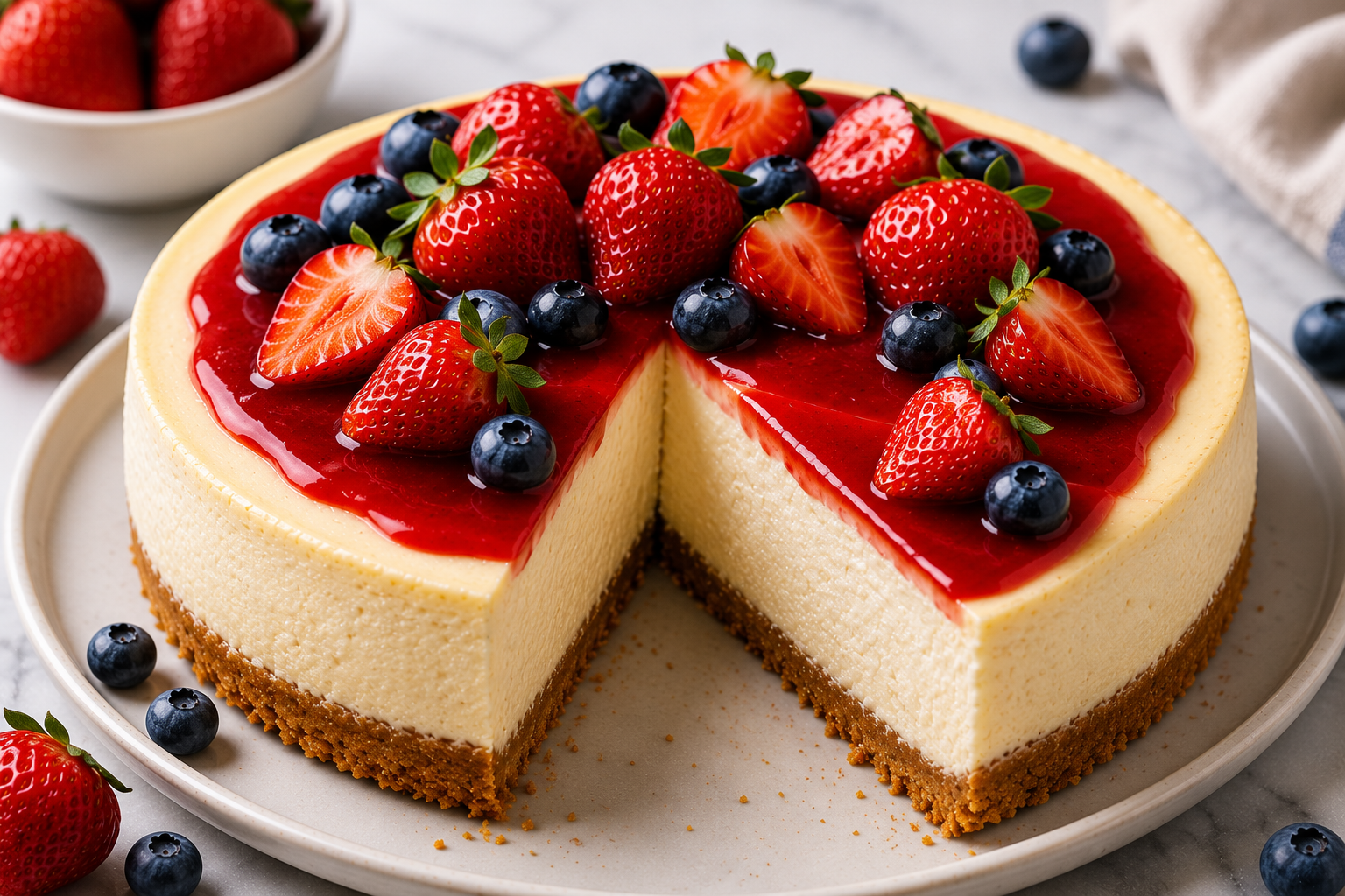 Easy Cheesecake Recipe