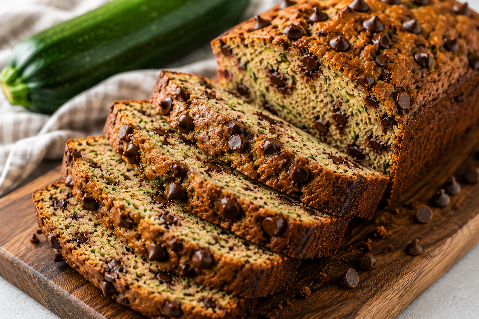 Chocolate Chip Zucchini Bread