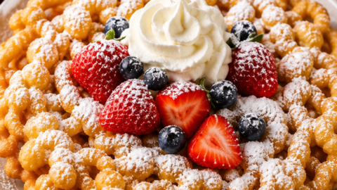 Homemade Funnel Cake