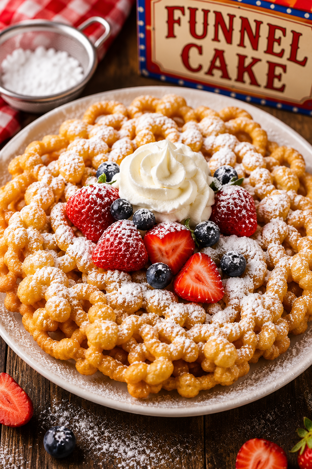 Homemade Funnel Cake