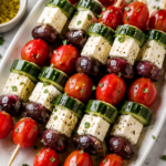 Greek Salad Skewers