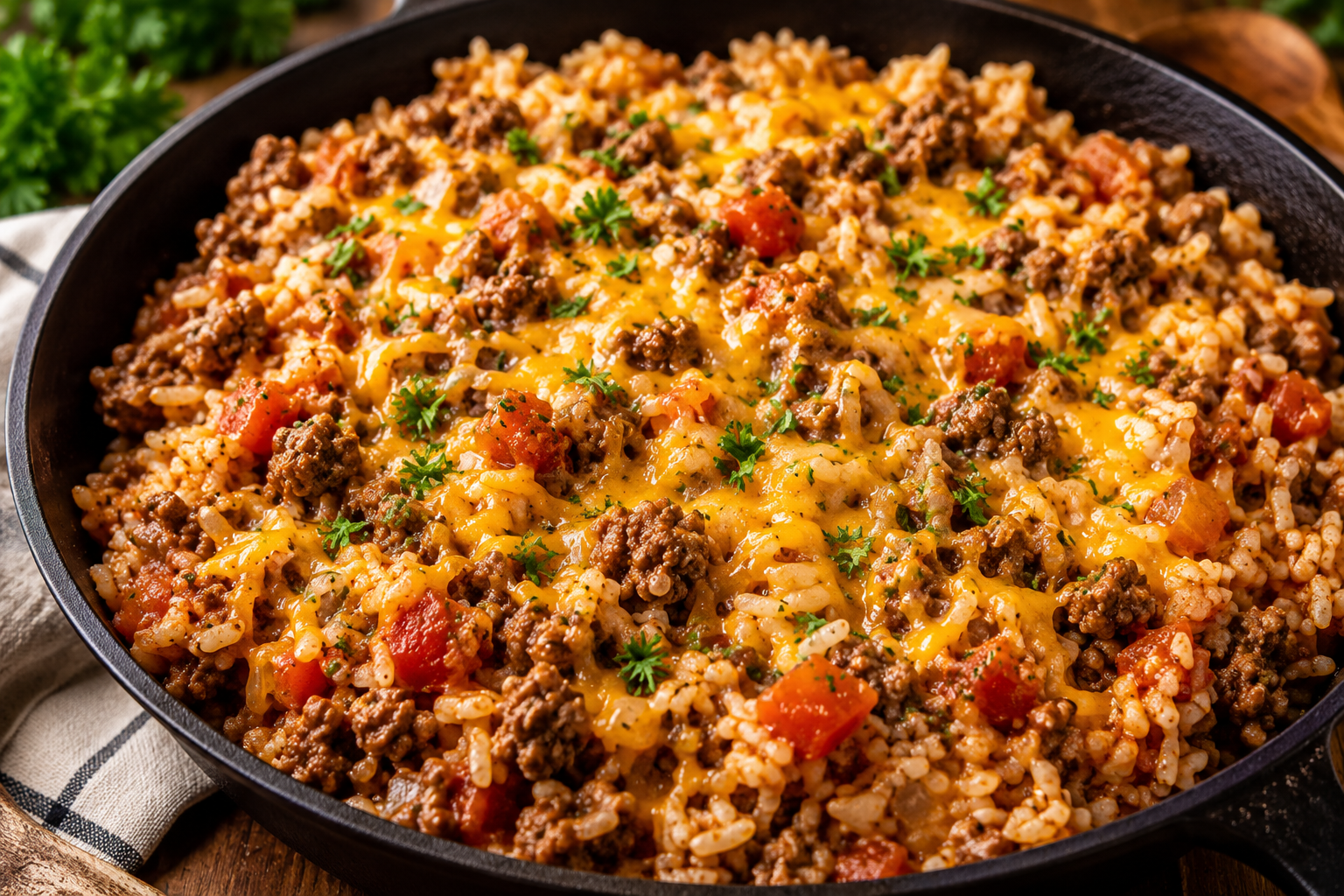 Ground Beef and Rice