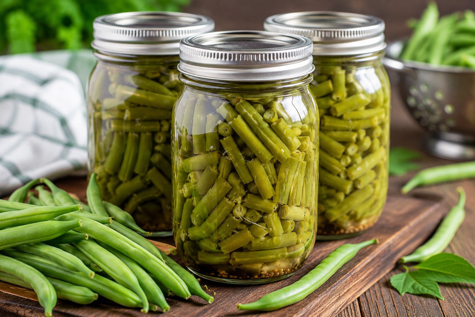 Canning Green Beans