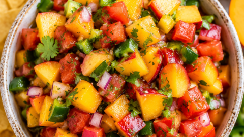 Fresh Peach Salsa