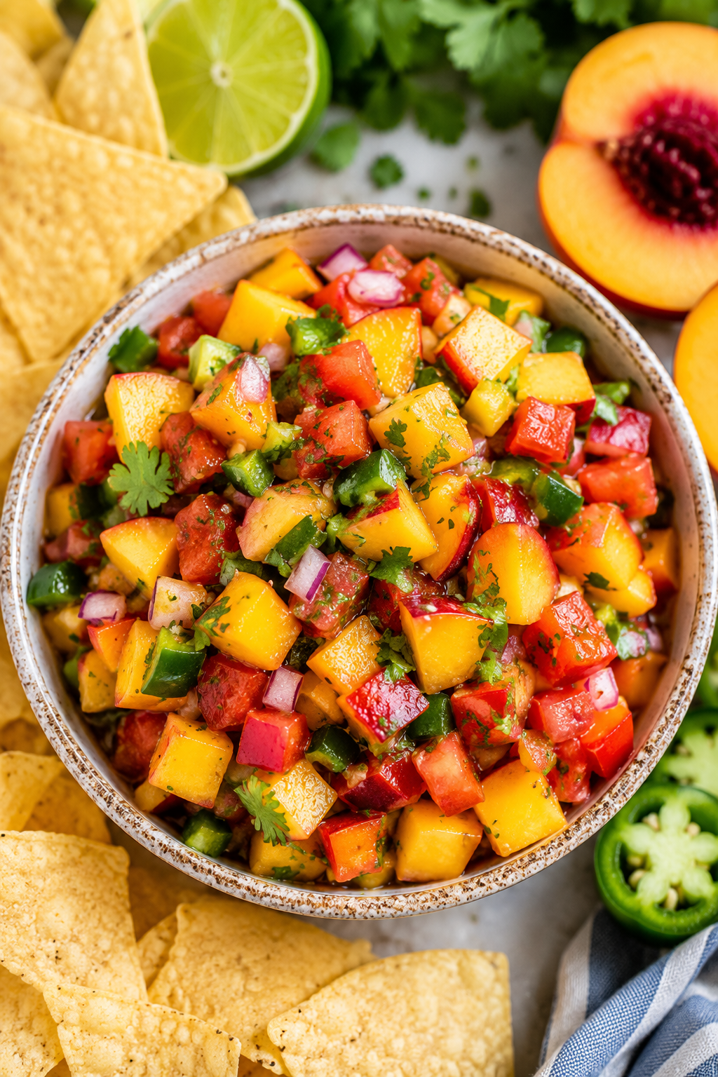 Fresh Peach Salsa