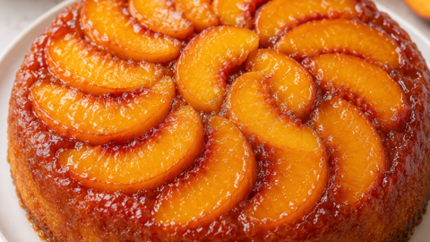 Peach Upside Down Cake