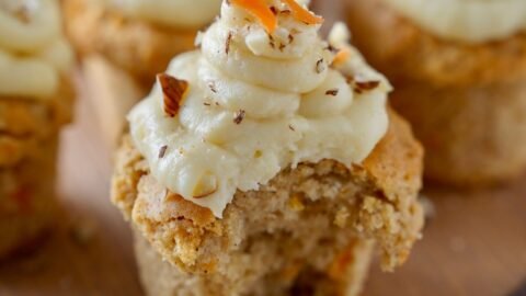 Bakery-Style Carrot Cake Muffins