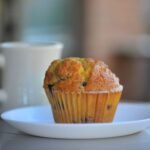 Homemade Peach Muffins