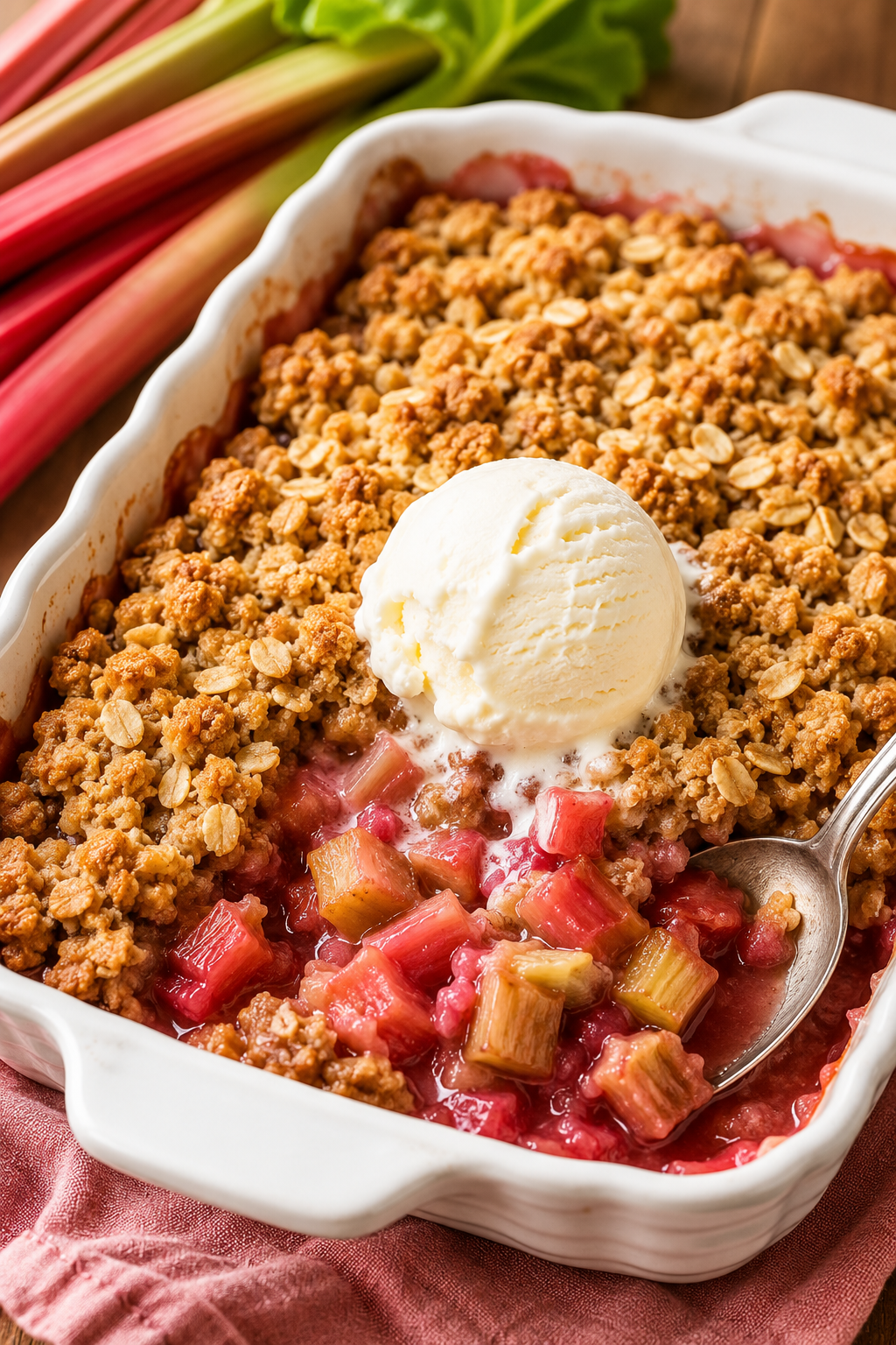 Rhubarb Crisp Recipe
