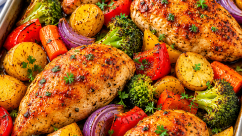 Sheet Pan Chicken Dinner