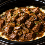Slow Cooker Beef Tips