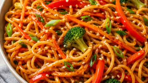 Sweet and Spicy Noodles