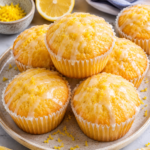 Sweet Cake Mix Lemon Muffins