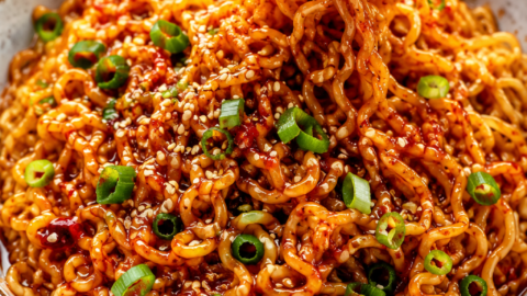 Sweet & Spicy Ramen Noodles