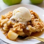 2-Ingredient Cinnamon Roll Apple Cobbler Recipe