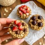 3 Ingredient Banana Oat Muffins