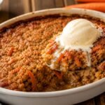 the best carrot cake cobbler recipe