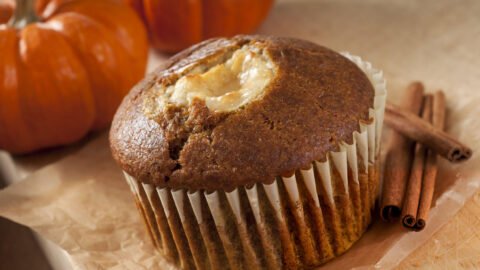 Pumpkin Cream Cheese Muffins