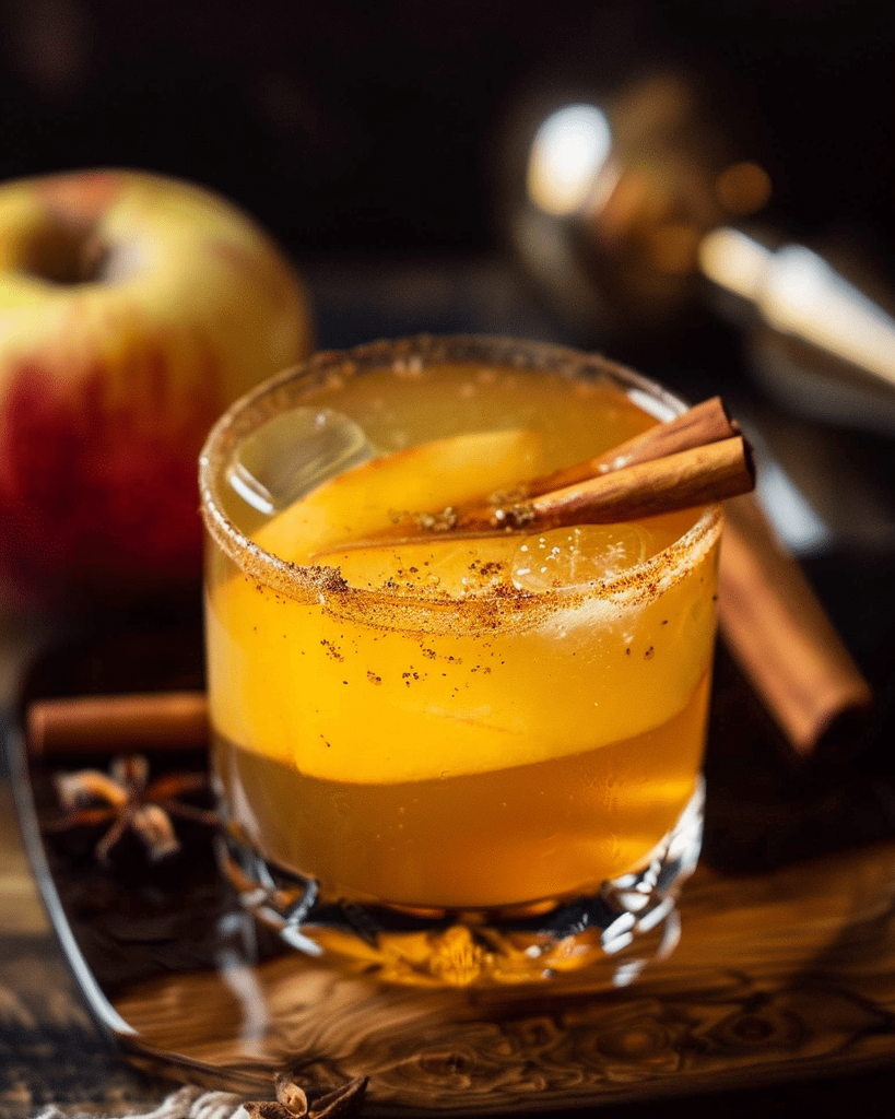 Apple Bourbon Cocktail