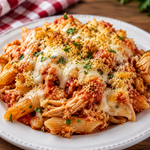 Chicken Parmesan & Pasta Casserole