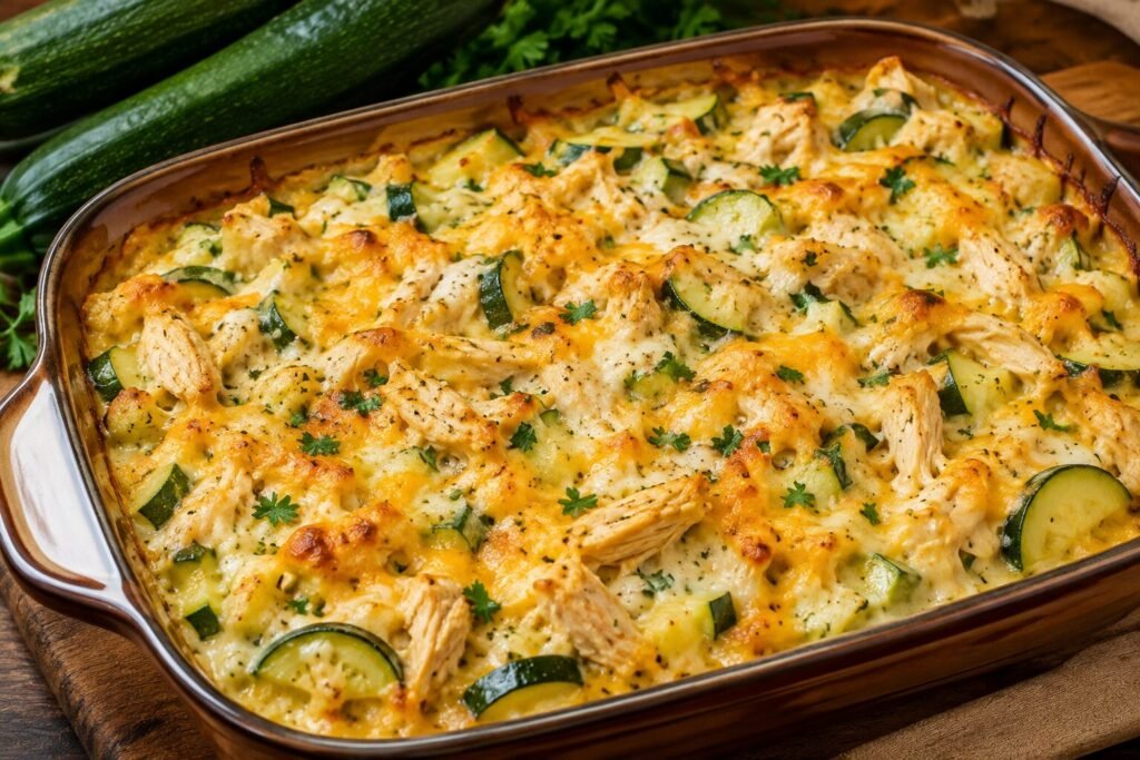 Chicken Zucchini Casserole Recipe
