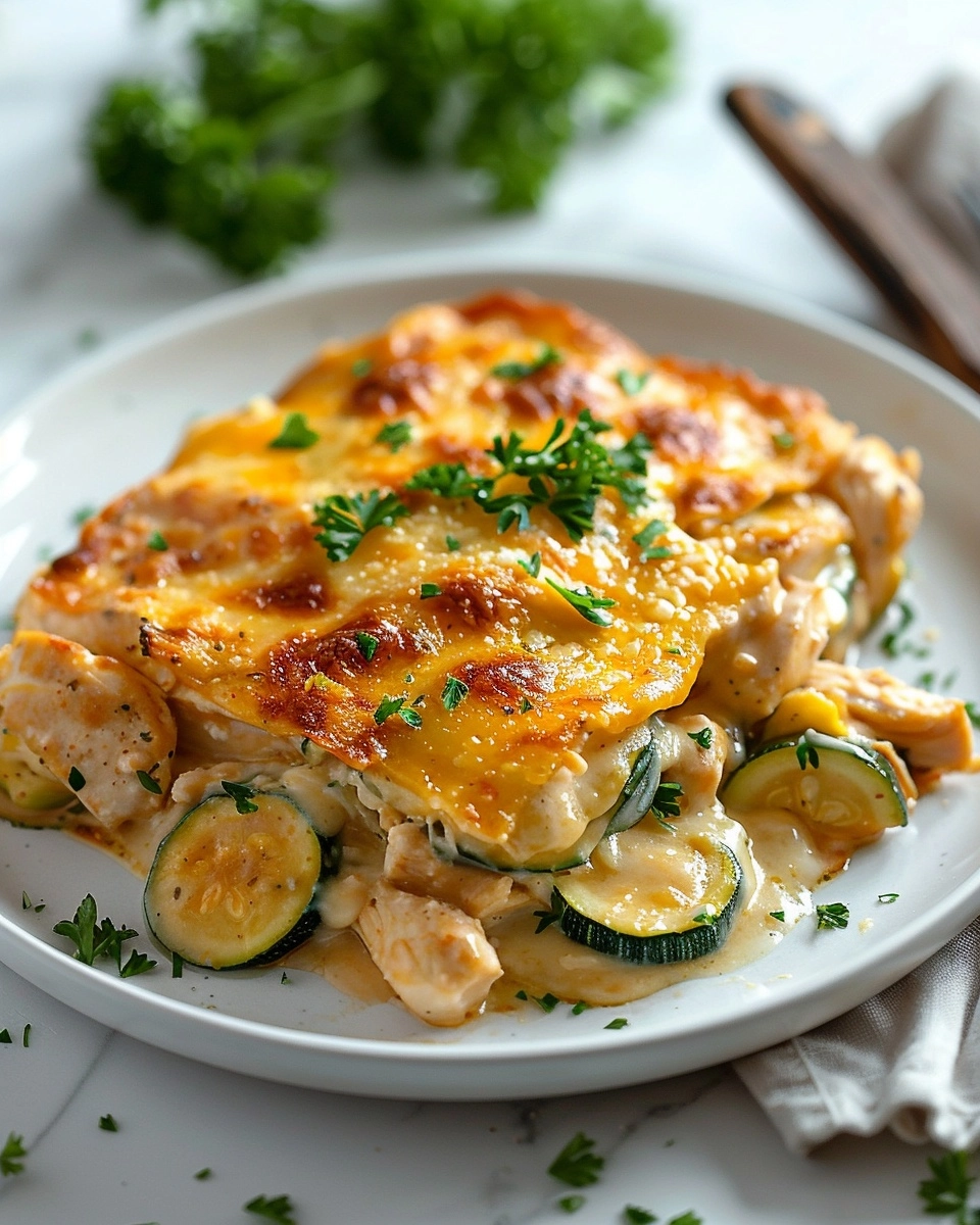 Chicken Zucchini Casserole