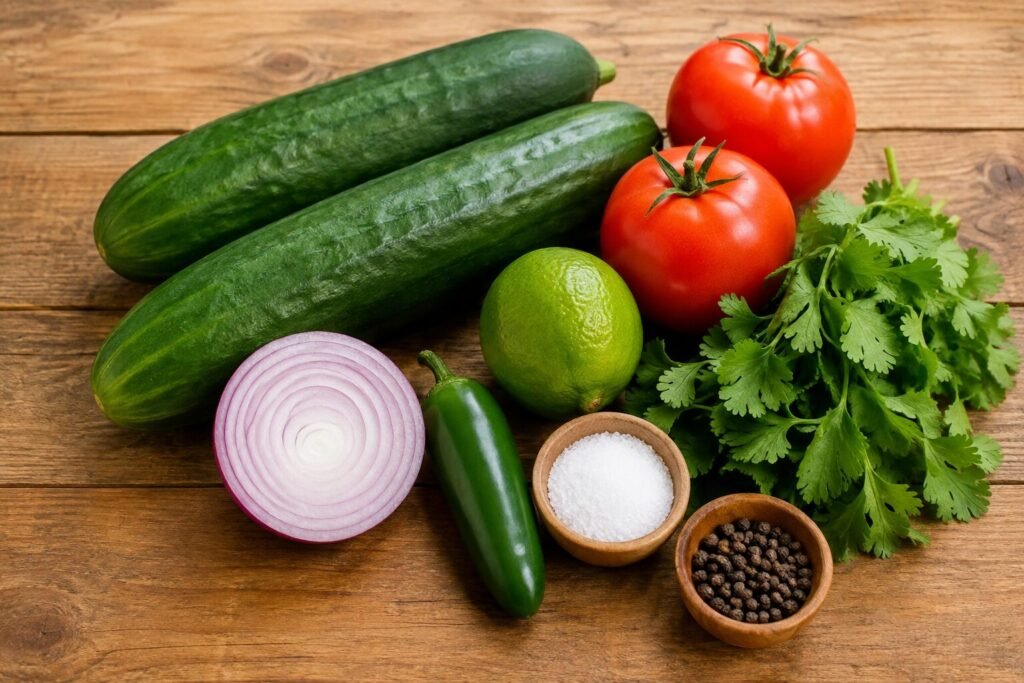 Cucumber Salsa Recipe Ingredients

