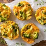 Easy Broccoli Cheese Cups