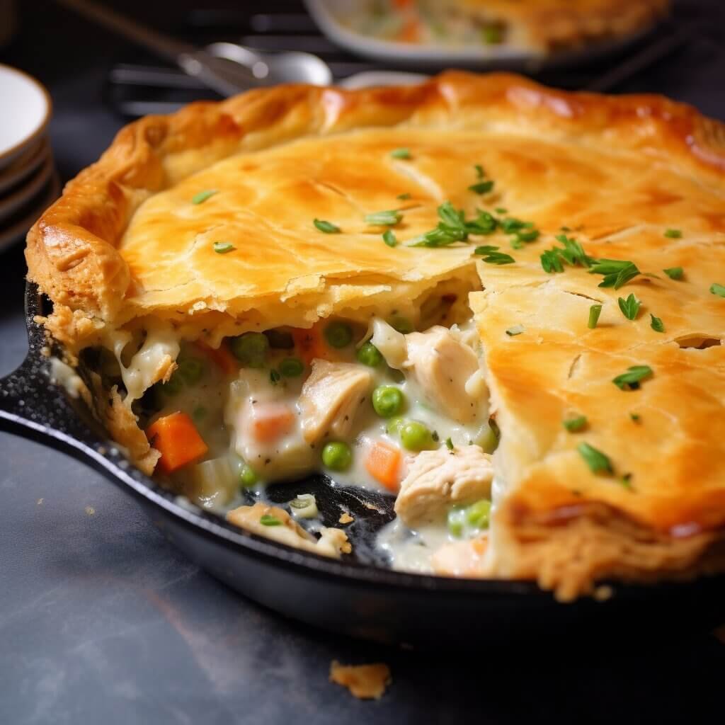 Easy Chicken Pot Pie-Fall Dinner Recipes