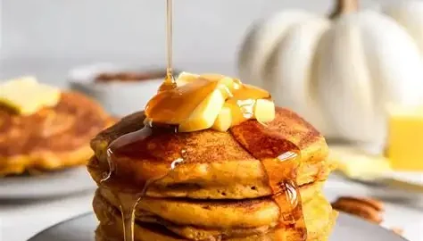 Fluffy Pumpkin Pancakes
